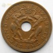 Родезия и Ньясаленд 1958 1 пенни