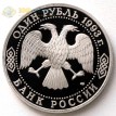 Россия 1993 1 рубль Вернадский (proof)