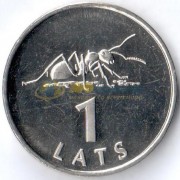 Латвия 2003 1 лат Муравей Латвия 2003 1 лат Муравей