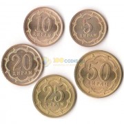 Таджикистан 2006 набор 5 монет Таджикистан 2006 набор 5 монет