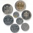 Грузия 1993-2006 набор 8 монет