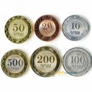 Армения 2003-2004 набор 6 монет Армения 2003-2004 набор 6 монет