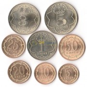 Таджикистан 2001-2006 набор 8 монет Таджикистан 2001-2006 набор 8 монет