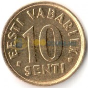 Эстония 1998 10 сентов