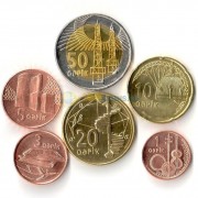 Азербайджан 2006 набор 6 монет