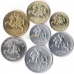 Литва 1991-2010 набор 7 монет