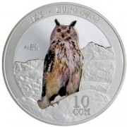 Киргизия 2014 10 сом Филин Киргизия 2014 10 сом Филин