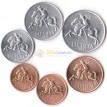 Литва 1991 набор 6 монет