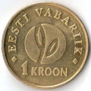 Эстония 2008 1 крона