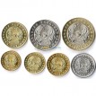 Казахстан набор 7 монет 2002-2015