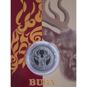 Казахстан 2020 100 тенге Олень тотемы (в буклете)