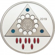 Киргизия 2019 1 сом Одежда украшения