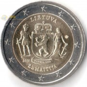 Литва 2019 2 евро Жемайтия