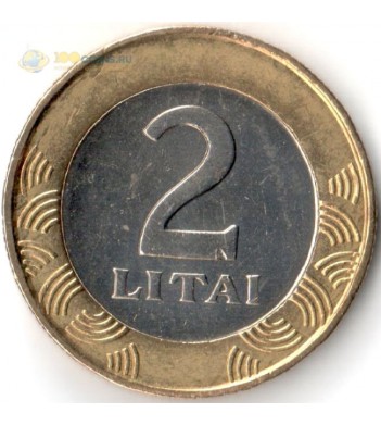 Литва 1999 2 лита