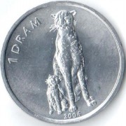 Нагорный Карабах 2004 1 драм Гепард Нагорный Карабах 2004 1 драм Гепард