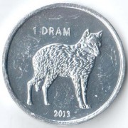 Нагорный Карабах 2013 1 драм Волк Нагорный Карабах 2013 1 драм Волк