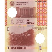 Таджикистан бона (10) 1999 1 дирам Таджикистан бона (10) 1999 1 дирам