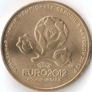 Украина 2012 1 гривна Чемпионат Европы по футболу