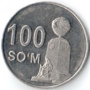 Узбекистан 2018 100 сом
