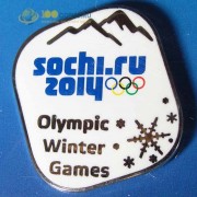 Значок Сочи 2014 Олимпийские зимние игры 2 вариант