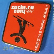 Значок Сочи 2014 Пиктограммы Фристайл Акробатика