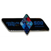 Значок Сочи 500 дней до Олимпиады тип 2
