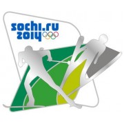 Значок Сочи Спортивные силуэты Лыжное двоеборье