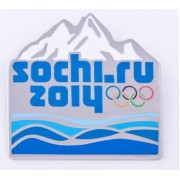 Значок Сочи 2014 Олимпийские зимние игры горы